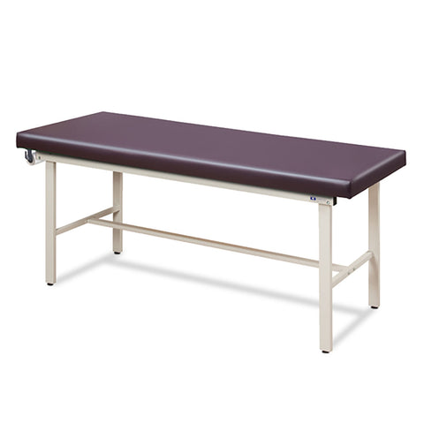 Clinton, Alpha-S Treatment Table, 1-Section, H-brace, 72" x 27" x 31"