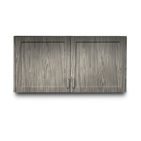Clinton, Fashion Finish Wall Cabinet, 2 Doors, 48" x 12" x 24"