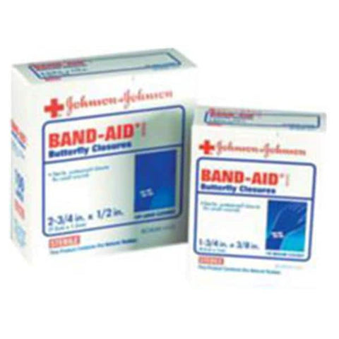 Medique Pharmaceuticals Bandage Wnd Clsr Plstc American White Cross First Aid .5x2.75 Wht LF 100/Box - 60333