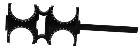 4 WELL TRIAL LENS HOLDER WITH SCALE