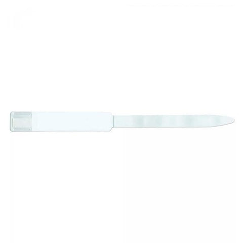 Precision Dynamics Corp. Wristband Identification Soft Lock Uni Print Vinyl White Adult 250/Box - 655-11-PDJ