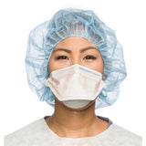 O & M Halyard Respirator & Surgical Mask N95 Particulate FluidShield ASTM Level 3 Reg Sz 35/Bx, 6 BX/CA - 46727