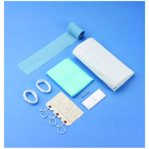 Busse Hospital Disposable Kit Post Mortem With Bag/Tags 10/Ca - 908