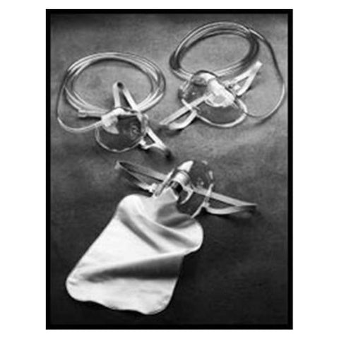 Vyaire Medical Inc Mask Oxygen AirLIfe Adult Vinyl Resin Each, 50 Each/CA - 1203