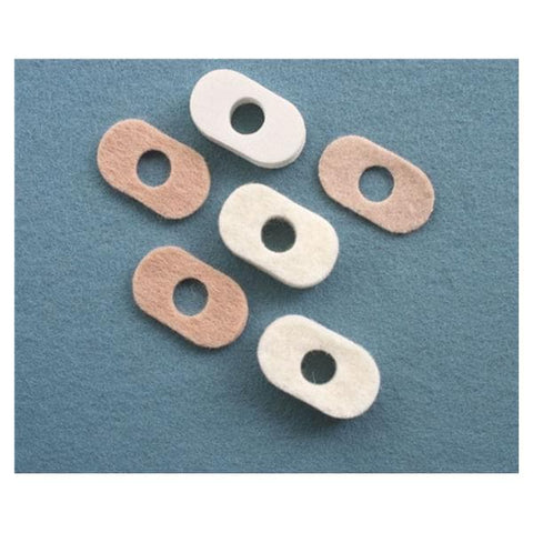Aetna Felt Corporation Pad Orthopedic Pedi-Pads Narrow Foot Felt 1/16" Thick #101 100/pk - 5059