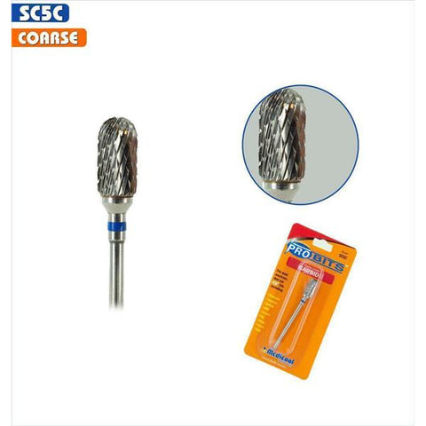 Medicool Bit 3/32" Coarse Round Barrel Swiss Carbide Each - SC5C