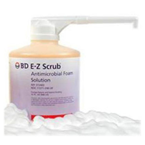 Becton Foam EZ Scrub PVP Iodine .5% 32oz Brown 6/Ca - Dickinson - 372405