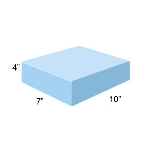 Alimed, Inc Positioner Patient Rectangle Foam Blue Nylon Cover 7x10x4" Each - 91-354