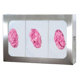 Bowman Medical Products Glove Box Holder Stainless Steel Triple Gray Each - GS-006