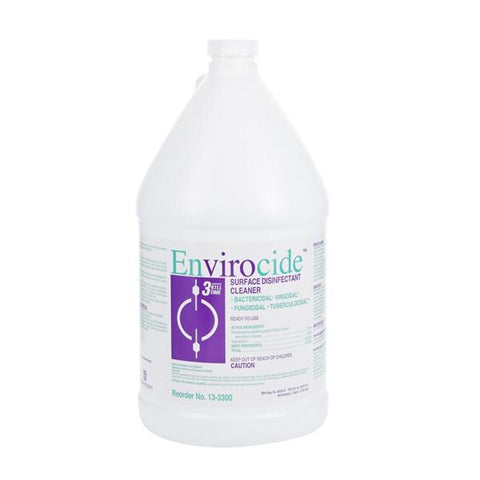Viro Research Intl, Inc. Disinfectant Intermediate Level Envirocide Refill 1 Gallon Gal/Bt, 4 Each/CA - 13-3300