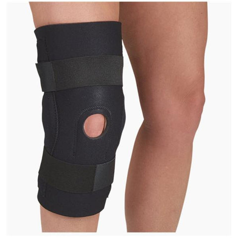 Deroyal Industries Inc Support Compression Deluxe Adult Knee 1/4" Neoprene Black Size 2X-Large Each - NE7722-76