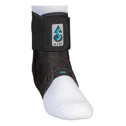 Medical Specialties Brace Stabilizer ASO Ank Ballistic Nylon BLat Black Sz 3XL 16+" Universal Each - 264018