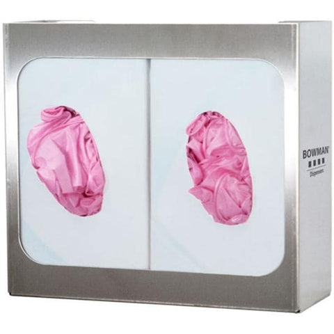 Bowman Medical Products Glove Box Holder Stainless Steel Double Gray Eachch - GS-005