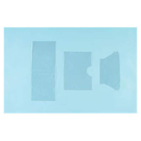 Plasdent (Perio Support Div) Cover Light Handle 3.5 in x 8 in Clear 1000/Bx - PS328