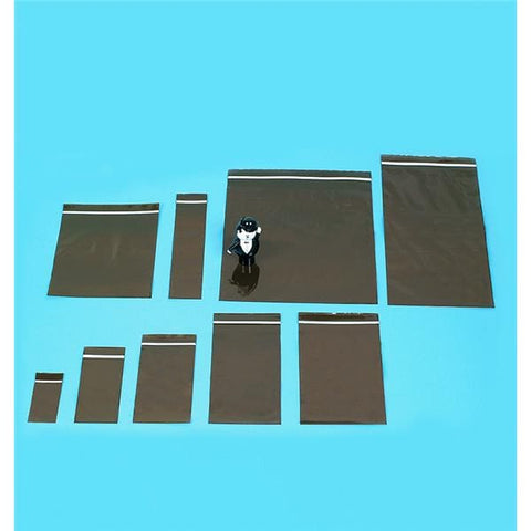 Health Care Logistics Zippit UV Protection Bags Amber Zipper 100/PK - 7576