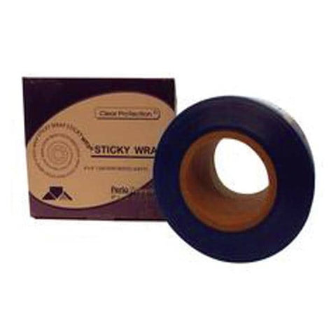 Plasdent (Perio Support Div) Barrier Film Sticky Wrap 4 in x 6 in Blue 1200/Rl - PS1250B