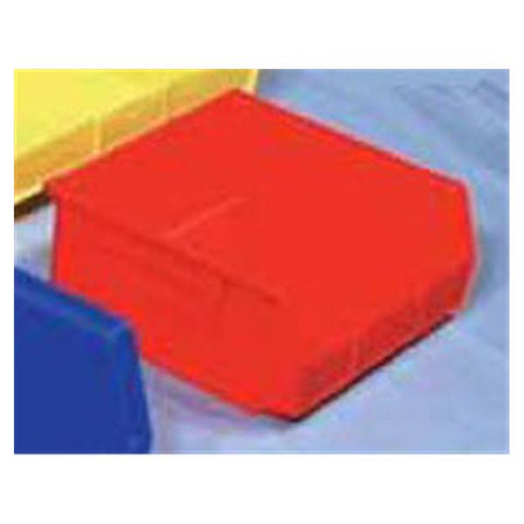 Healthmark Bin Storage AkroBins 10-7/8x11x5" Red Polymer With Label Holder Eachch - 30-235 RD