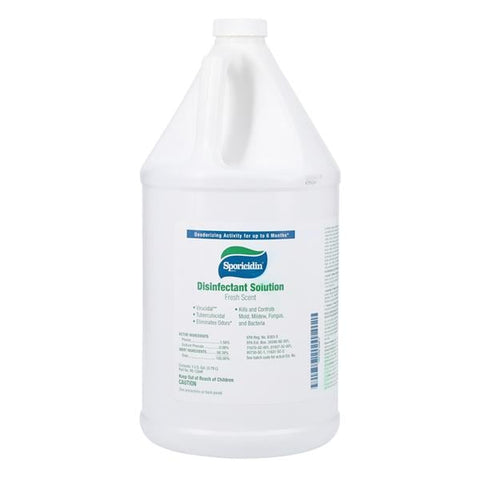 Contec Inc/Sporicidin Int Disinfectant Surface Sporicidin Refil Bottle Fresh Scent 1 Gallon Gal/Bt, 4 BT/CA - RE-1284F