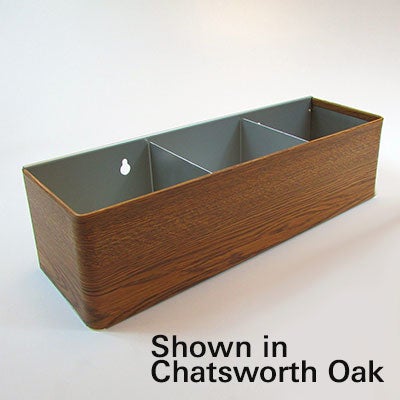 capsa Vintage Mobile Organizer Tray - Chatsworth Oak
