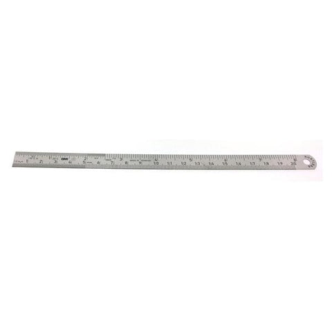 Hermann Medizentechnik Ruler Medical 8" Graduated Stainless Steel Each - BR02-34020