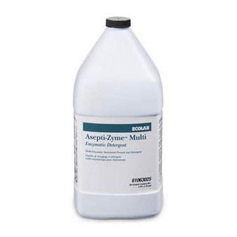 Ecolabs/Huntington Med. Detergent Multi Enzyme Asepti-Zyme Multi 1 Gallon Fragrance Free 4/Ca - 6068444