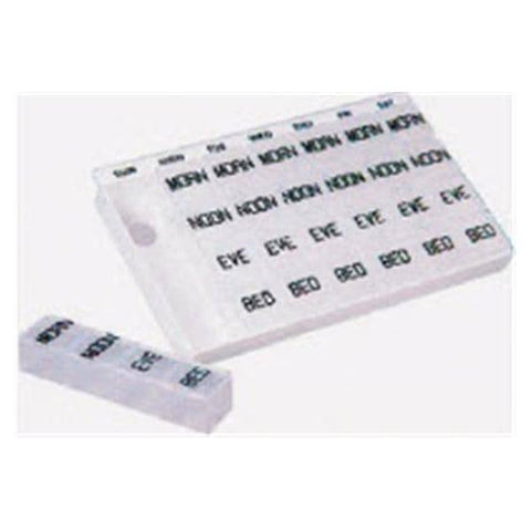 Carex Organizer Pill MediChest Plastic Large Each - Apex Medical Corp - 70060L