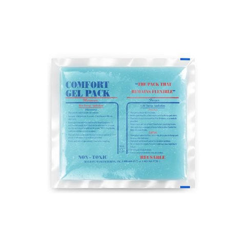ACCURATE MANUFACTURING Pack Hot/Cold Comfort Personalized 6x7" Gel Blue 30/Ca - CGP7PERS