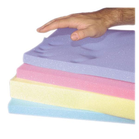 Alimed, Inc Cushion Positioning T-Foam Foam Blue Black Polyester Knit Cover 16x18x1" Each - 160M