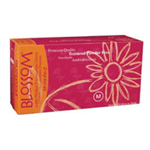 Blossom/Mexpo Gloves Exam Blossom Powder-Free Latex X-Small White 100/Bx, 10 BX/CA - BM 6225-LTX-PF