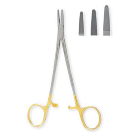 Miltex Holder Needle Mayo-Hegar 8" Serrated Jaw Each - Integra Miltex - 8-748TC