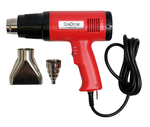 CanDo Heat Gun Kit- includes heat gun, 3/8" Air Concentrator, 3" Air Spreader, case