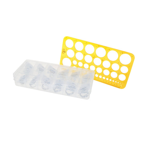 AFH swan neck ring set w/storage box and template