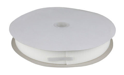 1-1/2" hook material, 25 yard dispenser box, white