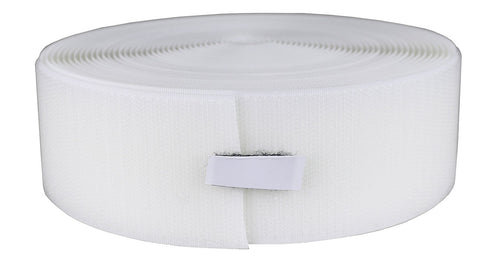 2" hook material, 10 yard, white