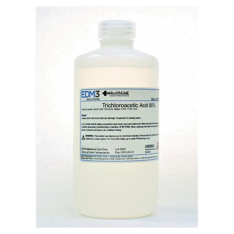 EDML, LLC Trichloroacetic Acid 80% 16oz Each - 400568