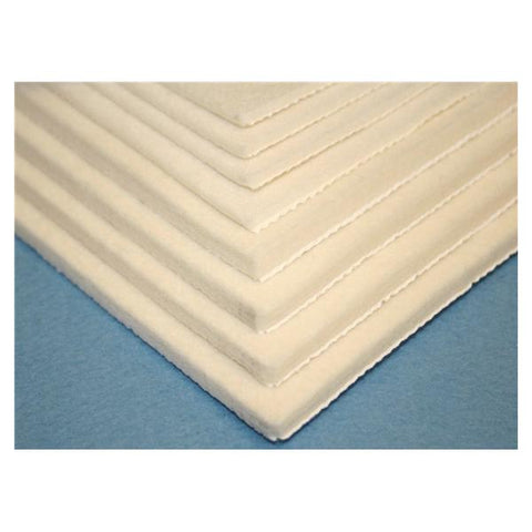 Aetna Felt Corporation Pad Orthopedic Variety Pack Sheet Foot Felt 6x12" Adhesive White 12/Pk - 900085