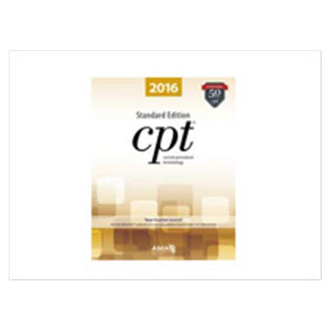 American Medical Association Book Instructional CPT 2016 Standard Edition Each - OP054116