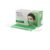 Medicom Mask Procedure SafeMask Master Series ASTM Level 1 Lush Lawn Size 50/Bx, 10 BX/CA - 2052