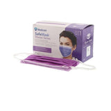 Medicom Mask Procedure SafeMask Master Series ASTM Level 1 Southern Bellflower Sz 50/Bx, 10 BX/CA - 2054