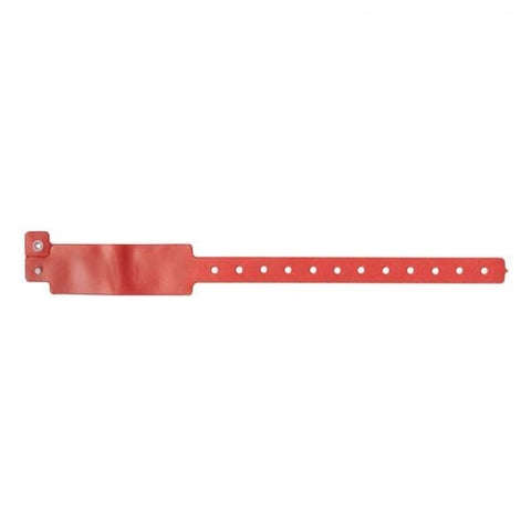 Precision Dynamics Corp. Wristband Identification Veri Color Vinyl Red Adult / Pediatric 250/Bx - 120-16-PDJ