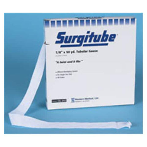 Integra LifeSciences Corp Bandage Surgitube 2"x50yd Gauze Cotton Size 5P White LF Non-Sterile Each - GL245
