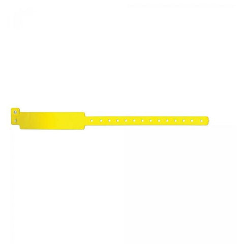 Precision Dynamics Corp. Wristband Identification Speedi Band Vinyl Yellow Adult Write On 500/Case - 440-14-PDM
