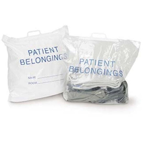 Medegen Medical Products, LLC Bag Patient White/Blue 20x20x4" LLDPE Film 250/Ca - 50-20