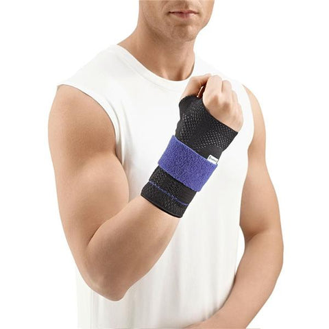 Bauerfeind USA, Inc Support Support Manutrain Adult Wrist Knit Black Size 6 Left Each - 11100000000000