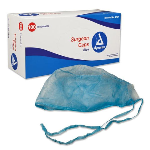 Dynarex Corporation Cap O.R. One Size Fits Most 100/Bx, 5 BX/CA - D570