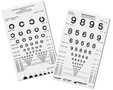 LEA NUMBERS® AND LANDOLT C NEAR VISION CARD