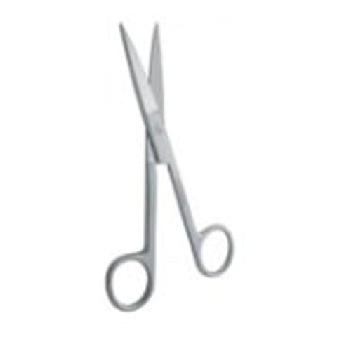Miltex Scissors Operating 5-1/2" Sharp/Sharp Straight Stainless Steel Disposable 12/Pk - Integra Miltex - EG5-6