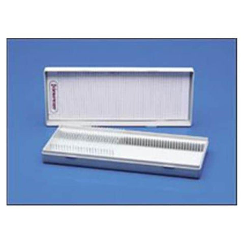 Bel SP Scienceware Microscope Slide Storage Box White 100 Position Each - Art Products - H445770000