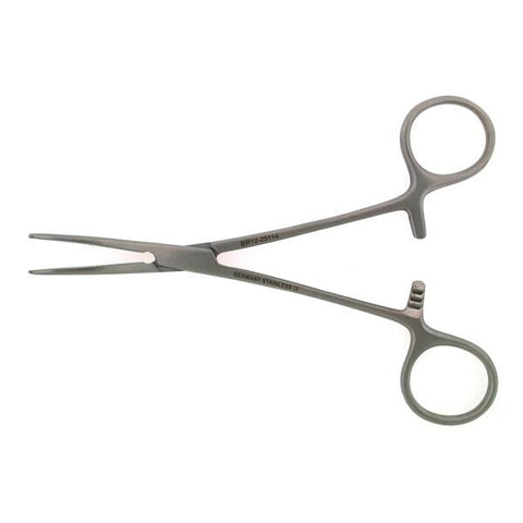 Hermann Medizentechnik Forcep Crile 5-1/2" Curved Stainless Steel Each - BR12-25114