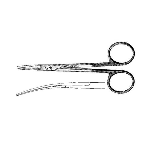 Integra Miltex Inc Scissors Iris 4-5/8" Curved Stainless Steel Each - 102-131